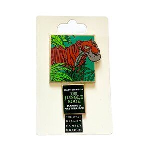 Walt Disney Family Museum Shere Khan Exhibit Jungle Book Disney Pin Set New